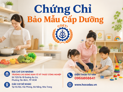 Chứng Chỉ Bảo Mẫu Cấp Dưỡng