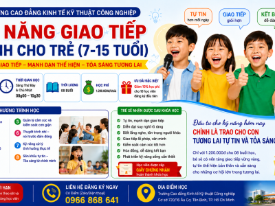 Khoá học kỹ năng giao tiếp cho trẻ