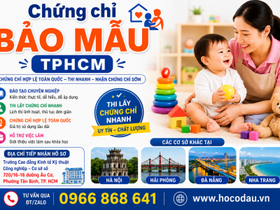 Chứng chỉ bảo mẫu TPHCM