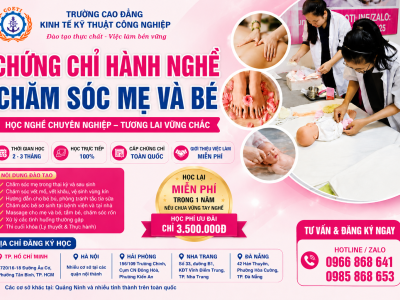 Chứng chỉ hành nghề chăm sóc mẹ và bé