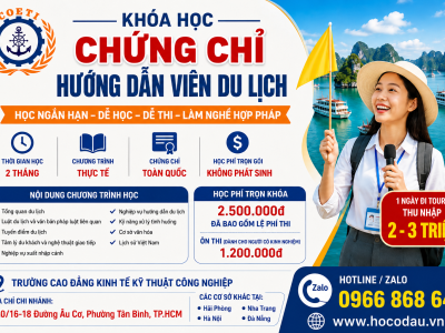 Khóa học chứng chỉ hướng dẫn viên du lịch