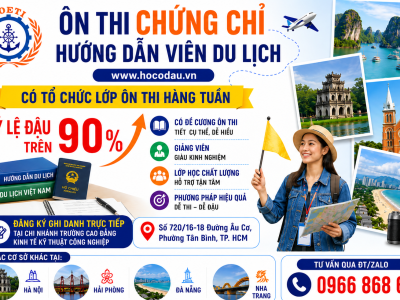 Ôn thi chứng chỉ hướng dẫn viên du lịch