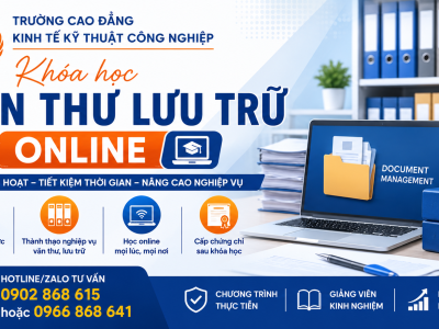 Khóa học văn thư lưu trữ online
