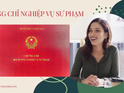 Chứng chỉ nghiệp vụ sư phạm