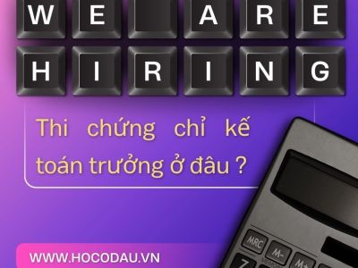 Thi chứng chỉ kế toán trưởng ở đâu? 