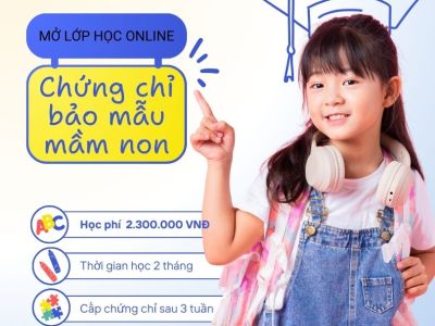 Chứng chỉ bảo mẫu mầm non