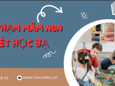  Sư phạm mầm non xét học bạ 