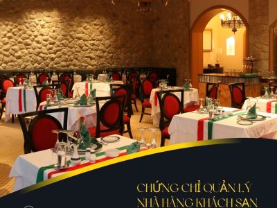 Chứng chỉ quản lý nhà hàng khách sạn