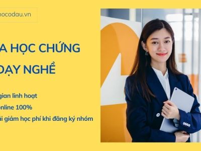 Khóa học chứng chỉ dạy nghề