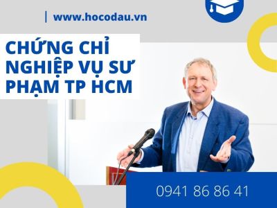  Chứng chỉ nghiệp vụ sư phạm tại Tp hcm