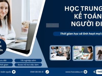 Học trung cấp kế toán cho người đi làm