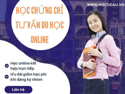 Học chứng chỉ tư vấn du học Online