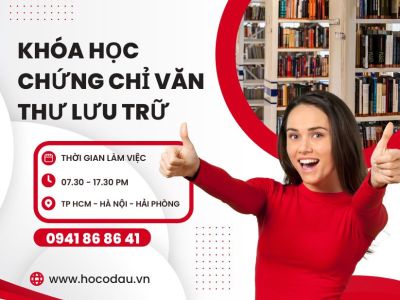 Khóa học Chứng chỉ Văn thư Lưu trữ