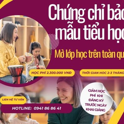 Chứng chỉ bảo mẫu tiểu học