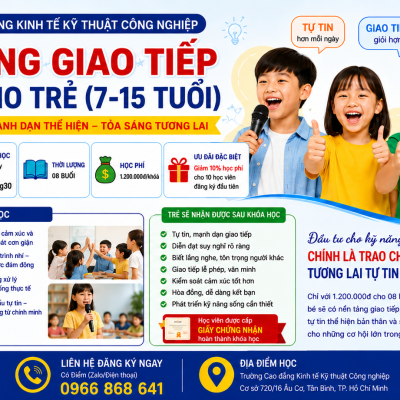 Khoá học kỹ năng giao tiếp cho trẻ