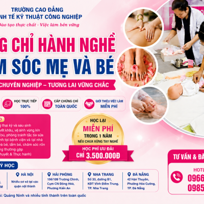Chứng chỉ hành nghề chăm sóc mẹ và bé