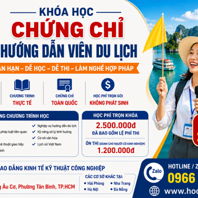 Khóa học chứng chỉ hướng dẫn viên du lịch