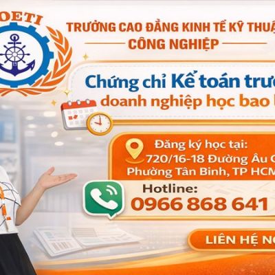 Chứng chỉ kế toán trưởng doanh nghiệp học bao lâu?
