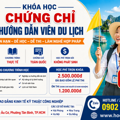 Khóa học chứng chỉ hướng dẫn viên du lịch