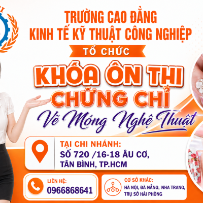 Khóa ôn thi chứng chỉ vẽ móng nghệ thuật