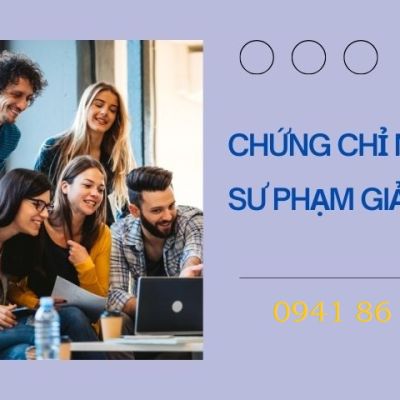 Chứng chỉ nghiệp vụ sư phạm giảng viên