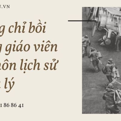 Chứng chỉ bồi dưỡng giáo viên dạy môn lịch sử và địa lý