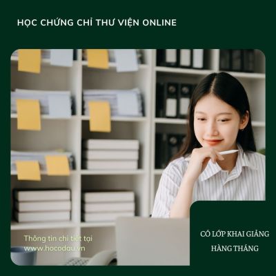 Học chứng chỉ thư viện online